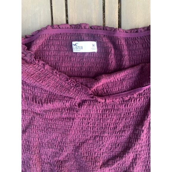 Hollister Off-Shoulder Cropped Long Sleeve - Picture 2 of 2